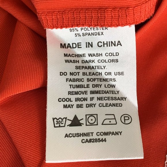 FootJoy Mens L 1/2 Zip Chest Pocket Golf Pullover Gray Red Long Sleeve mint - Picture 5 of 9